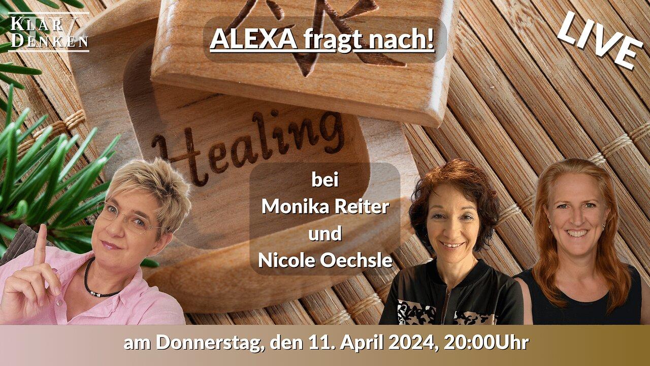 🔴💥LIVE - Alexa fragt nach! bei Monika Reiter und Nicole Oechsle - Personalisierte Ernährung💥