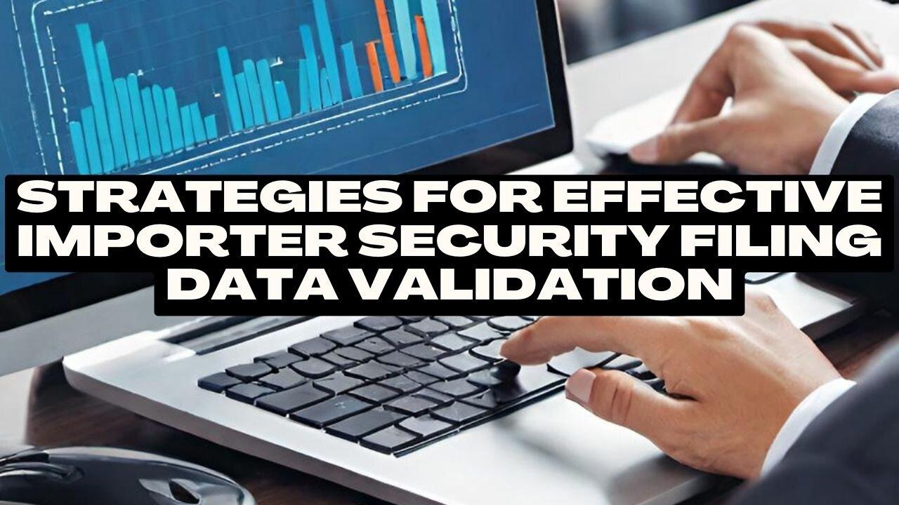 Precision in Practice: Best Practices for Importer Security Filing Data Validation