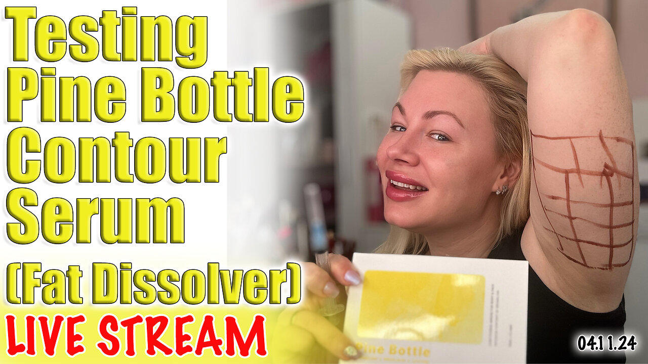Live Testing Pine Bottle Contour Serum, AceCosm (Fat Dissolver) | Code Jessica10 Saves you money