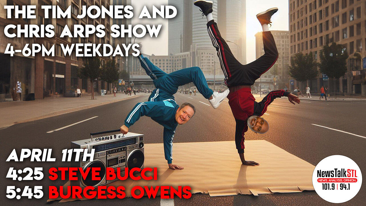 The Tim Jones and Chris Arps Show 04.11.2024 Steve Bucci | Rep. Burgess Owens