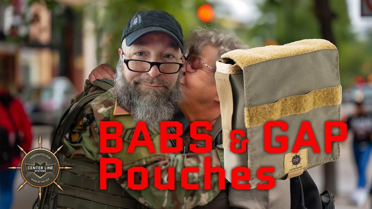 CLS GEAR:  Our GAP pouch and BABs