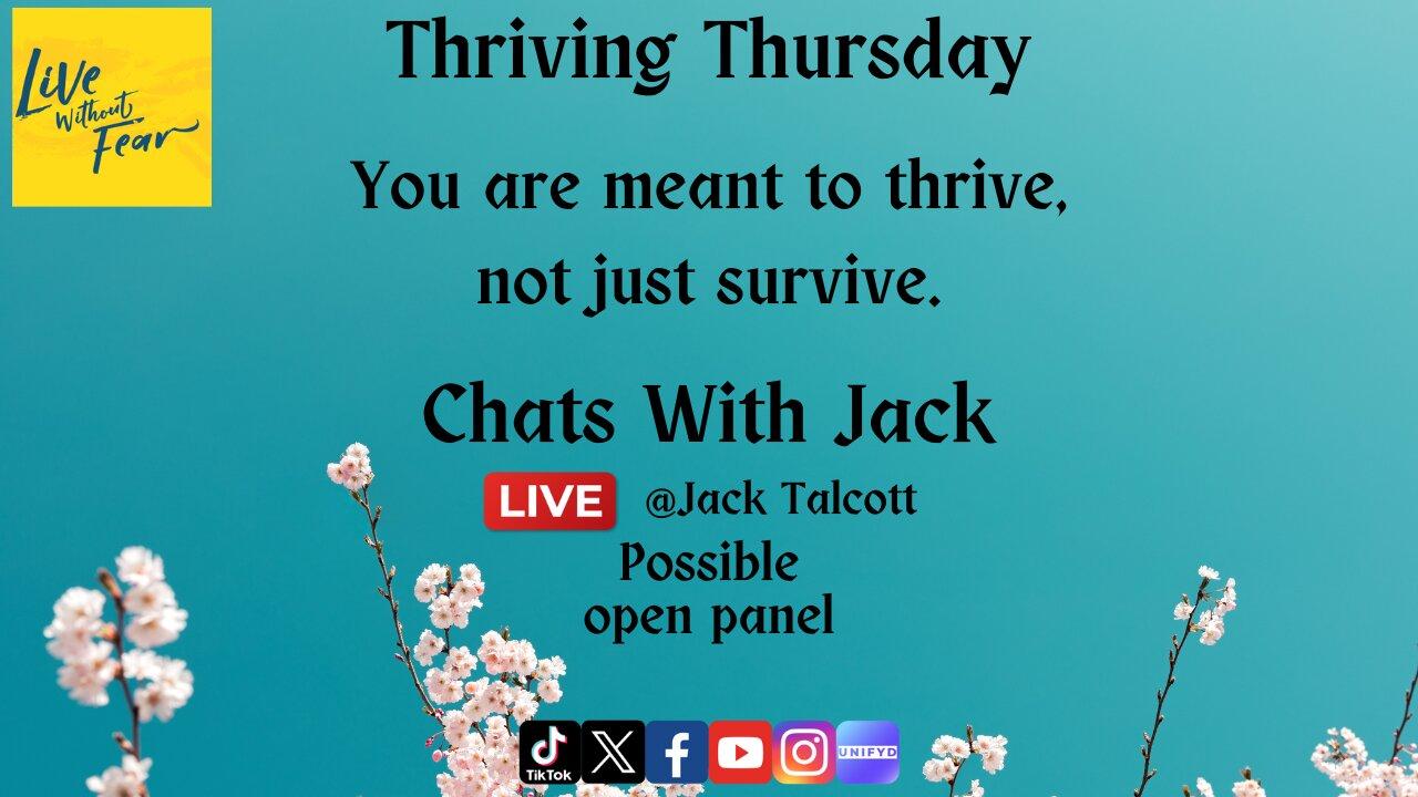Growing Love, Wisdom, and Power; Chats with Jack and Open(ish) Panel Opportunities