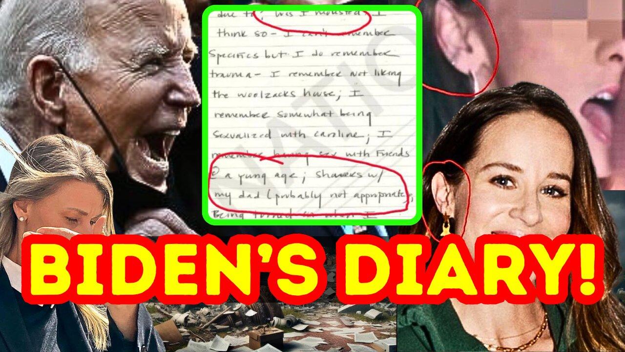 🚨Why Isn't This the BIGGEST News Story Right Now? Ashley Biden Diary "Showers With My Dad"