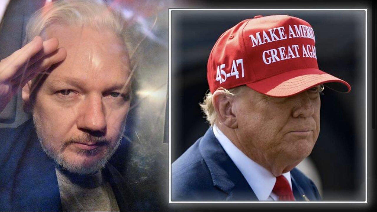 Trump Would Likely Steal Political Victory From a Desperate Biden "Considering Pardoning Julian Assange" by PROMISING 