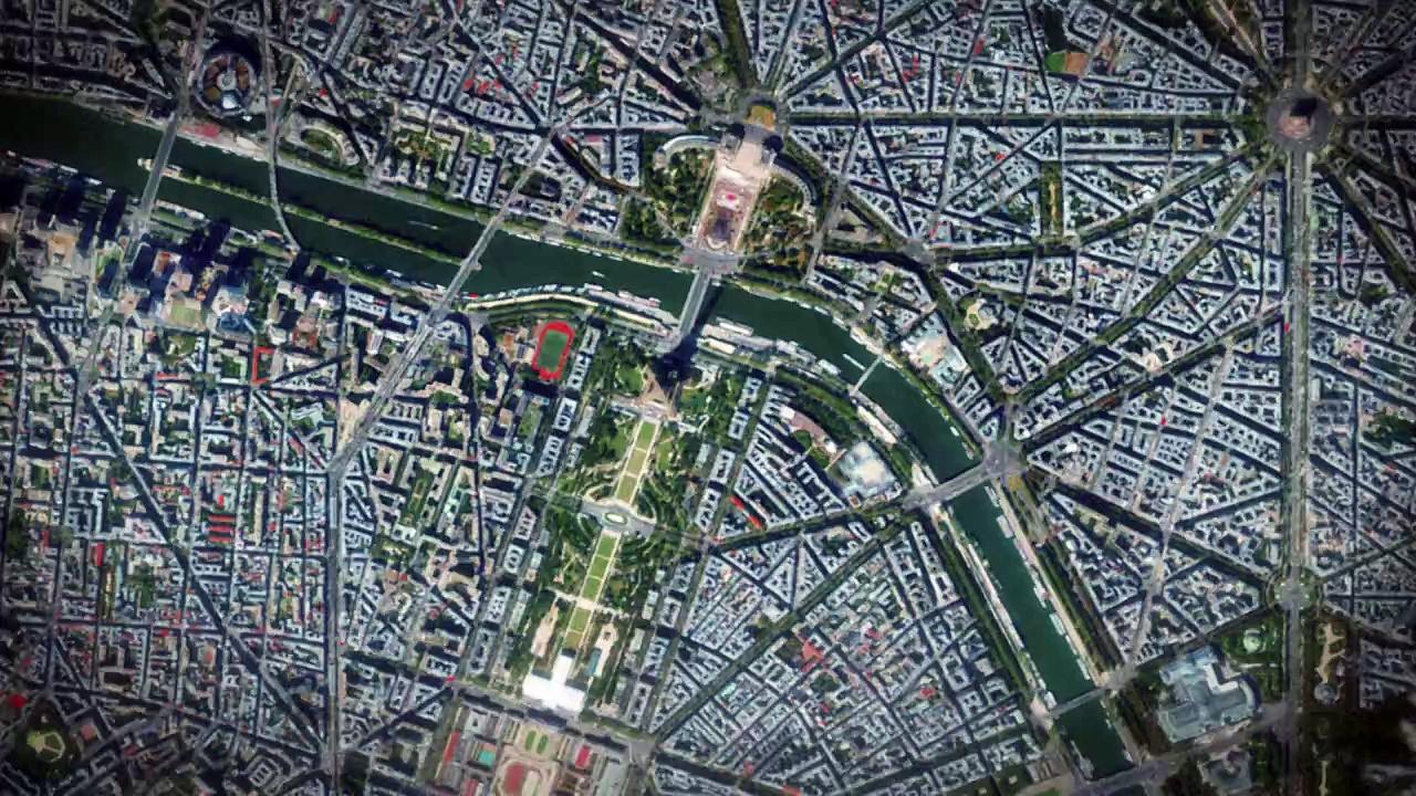 Paris 2024 Games: animated map of the competition sites in Paris