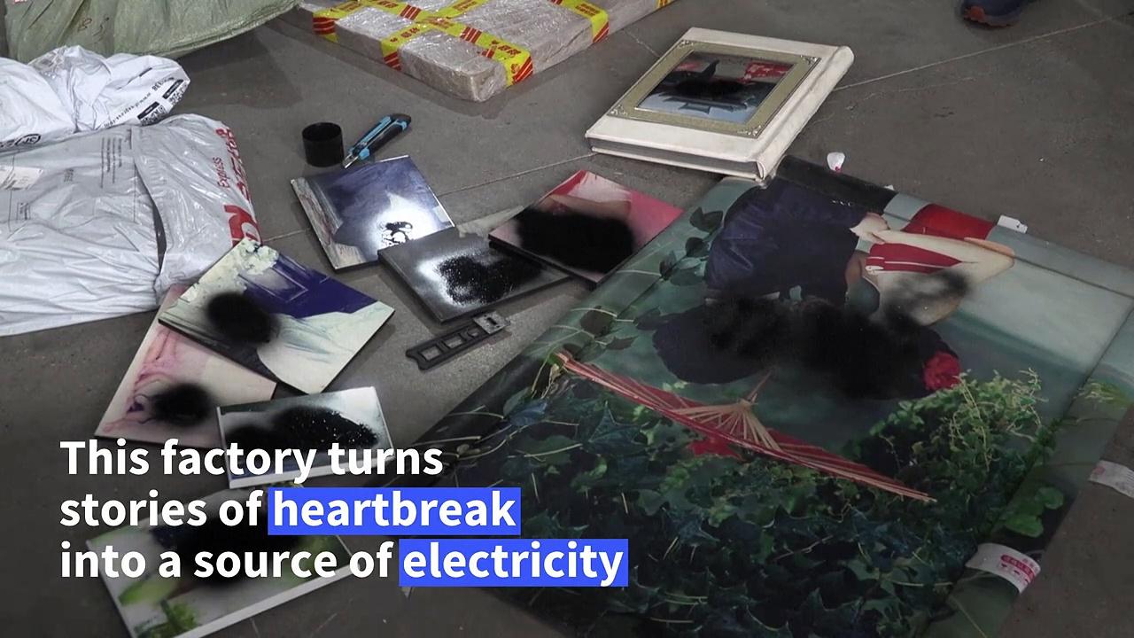 A look inside the Chinese factory turning heartbreak into fuel