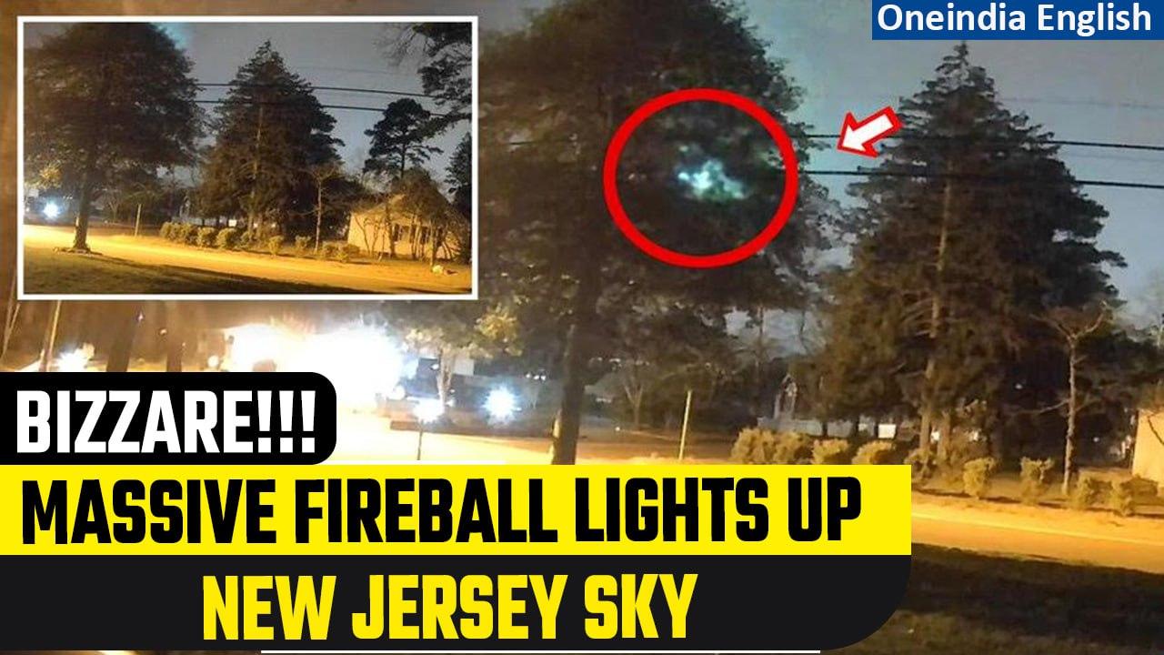 Massive fireball lights up night sky of New Jersey, marks a week of bizarre phenomena | Oneindia