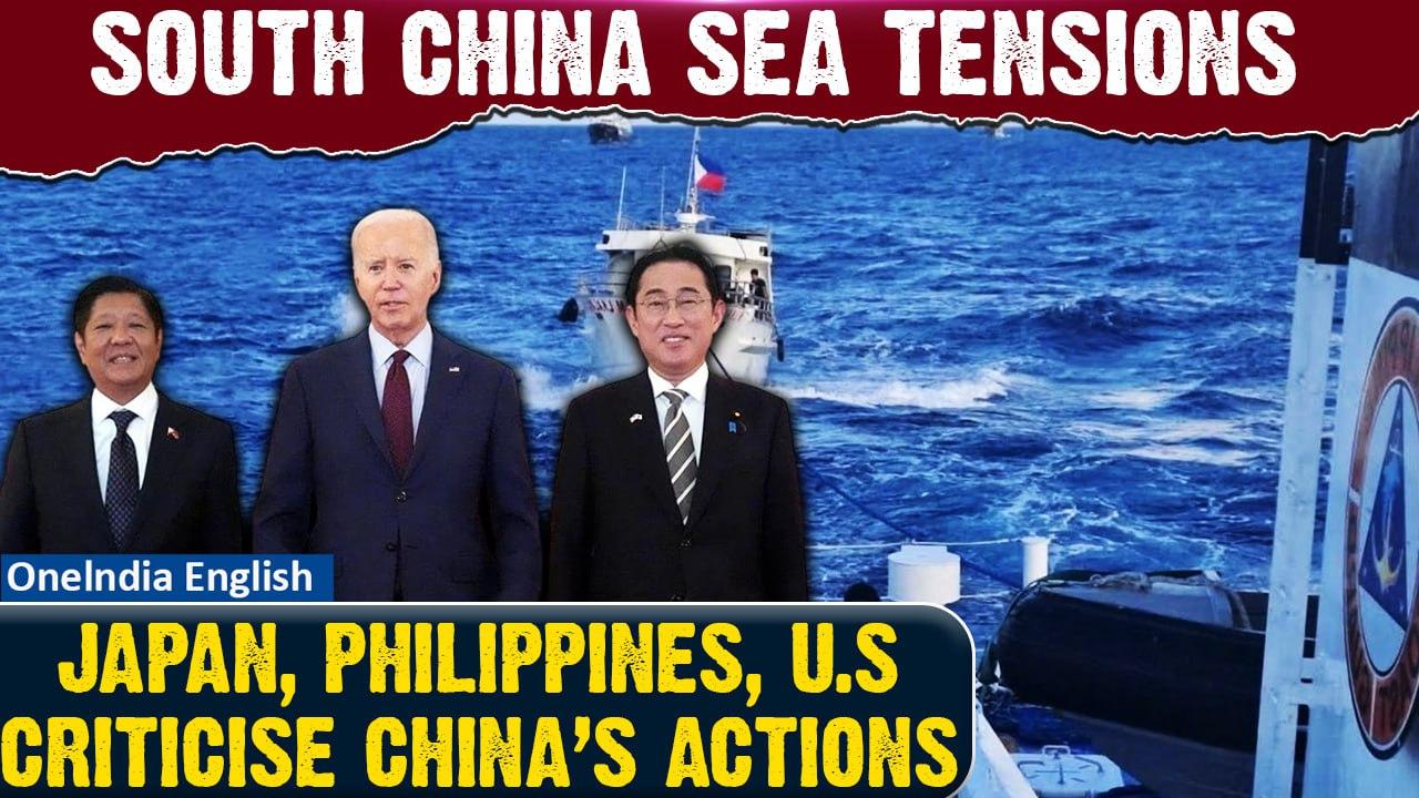 Japan, Philippines, US rebuke China over ‘dangerous’ South China Sea moves | Oneindia