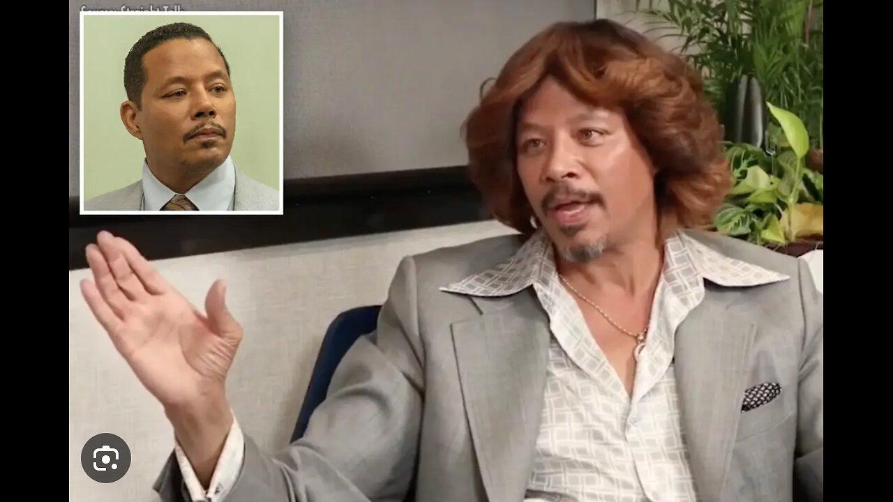 HOLLYWOOD ELITE MADE TERRENCE HOWARD UNDER GO A HUMILIATION RITUAL  WEARING A WIG DURING INTERVIEW!!