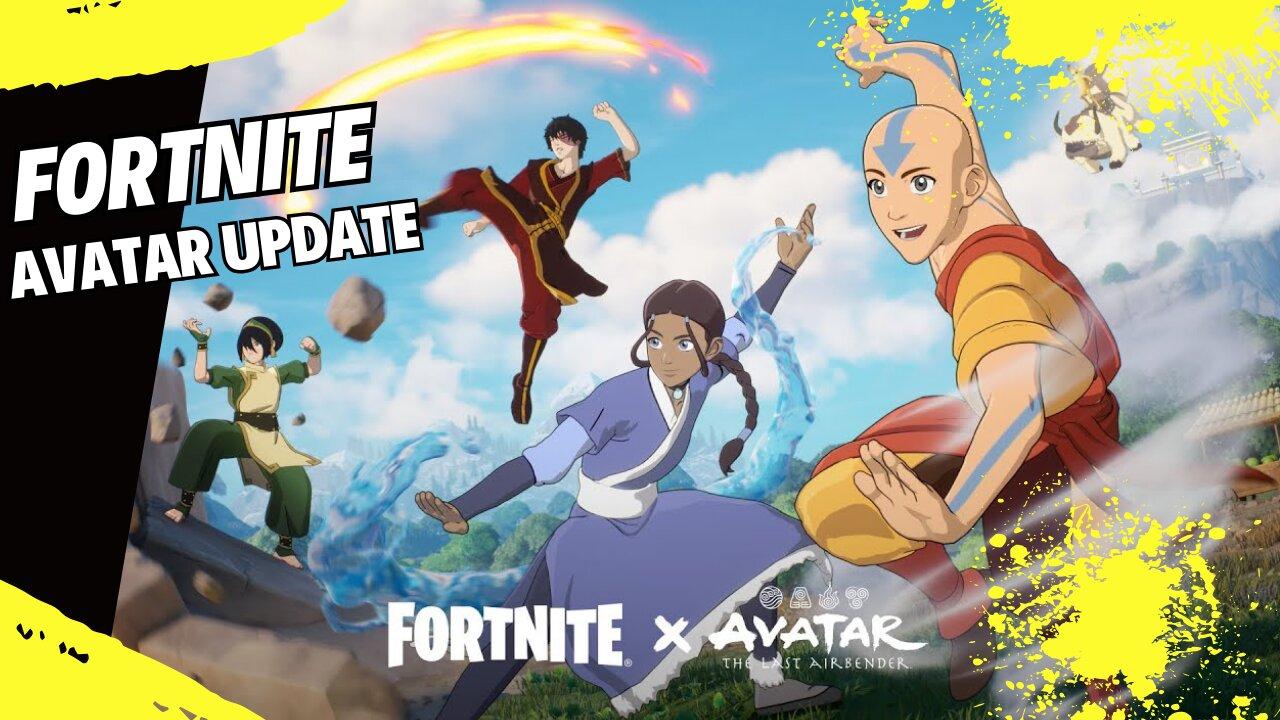 FORTNITE AVATAR UPDATE FIRE BENDING, WATER BENDING, AND AIR BENDING...ROAD TO 100 FOLLOWERS!