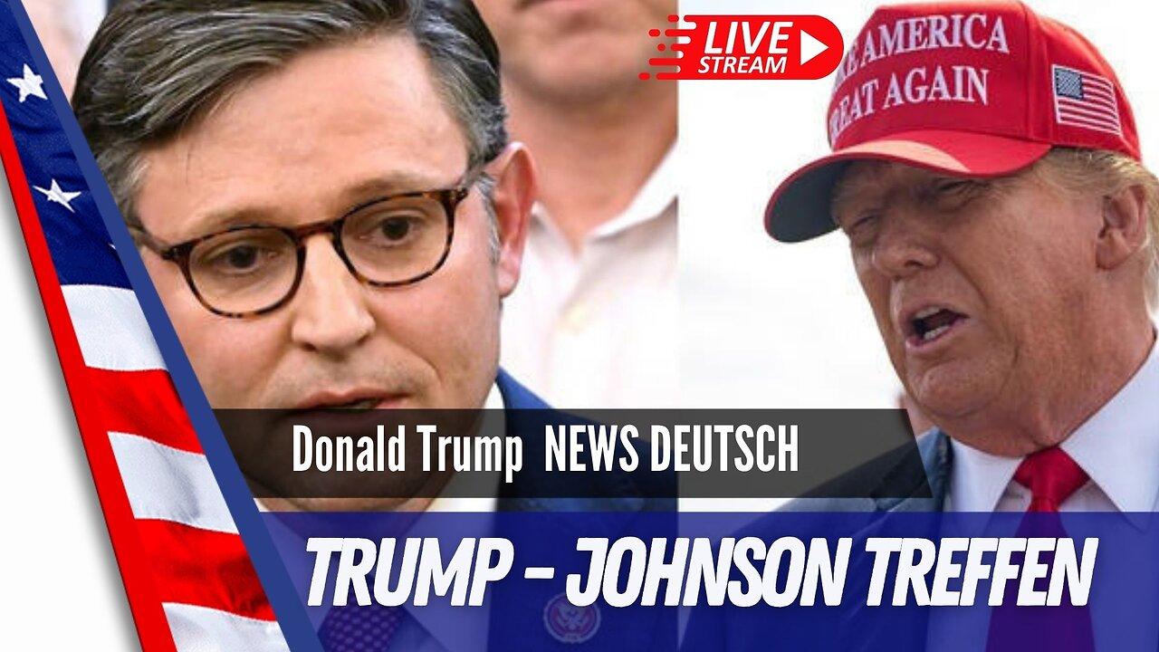 Trump und SPrecher Johnson treffen sich in Florida