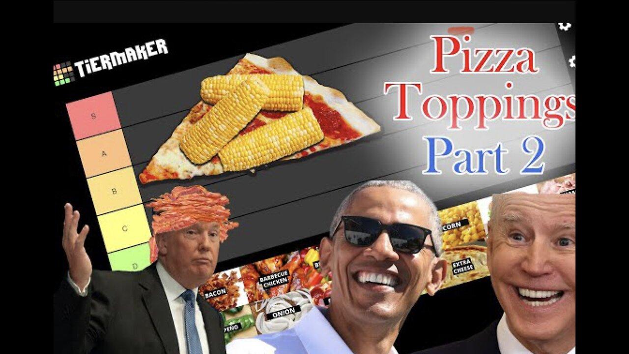 US Presidents Rank Pizza Toppings