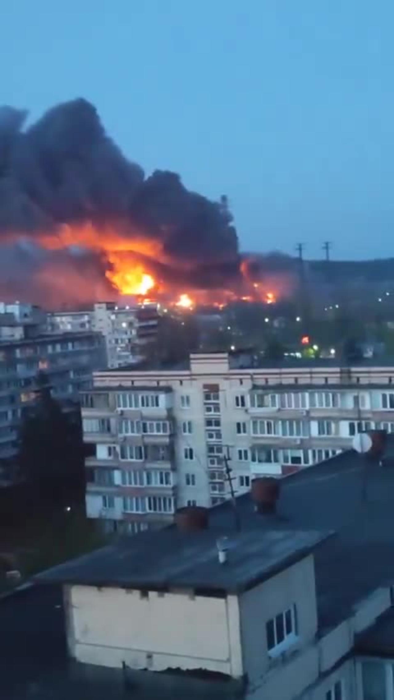 Attacks On Ukrainian Infrastructure Continue