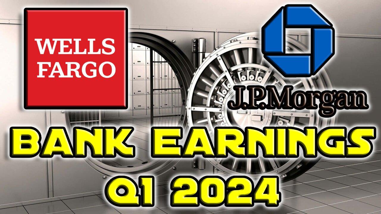 Banks Are Leading The Fall | Q1 2024 Earnings $JPM, $WFC