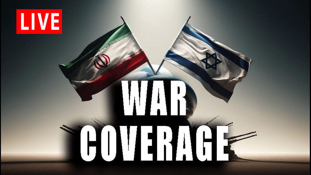 LIVE COVERAGE ISRAEL IRAN WAR! WILL USA BE DRAGGED INTO IT?