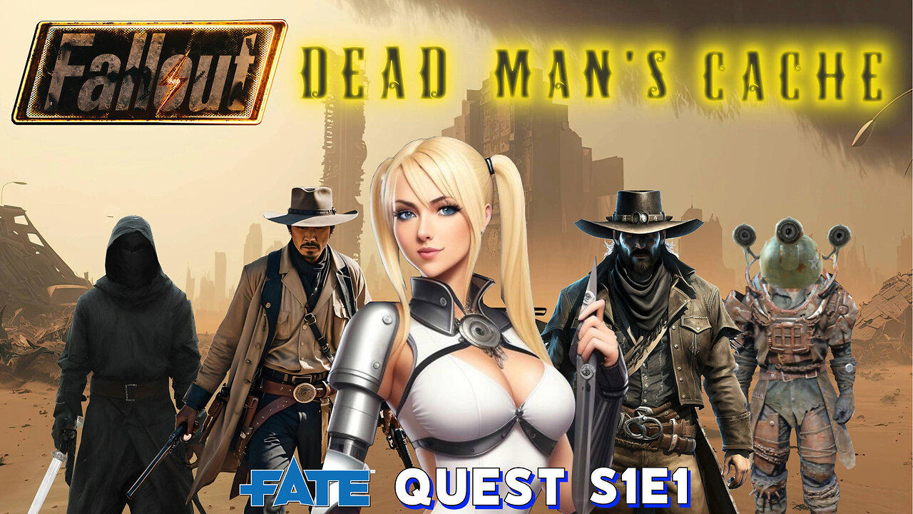 Fallout: Dead Man's Cache #1 | LIVE Role Play Game | FATE Quest S1E1