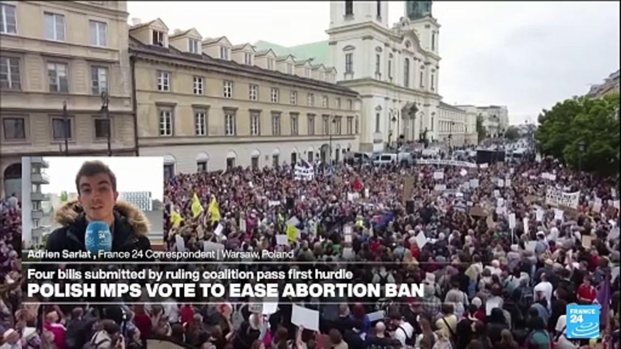 Bills on lifting near-total abortion ban in Poland pass first hurdle