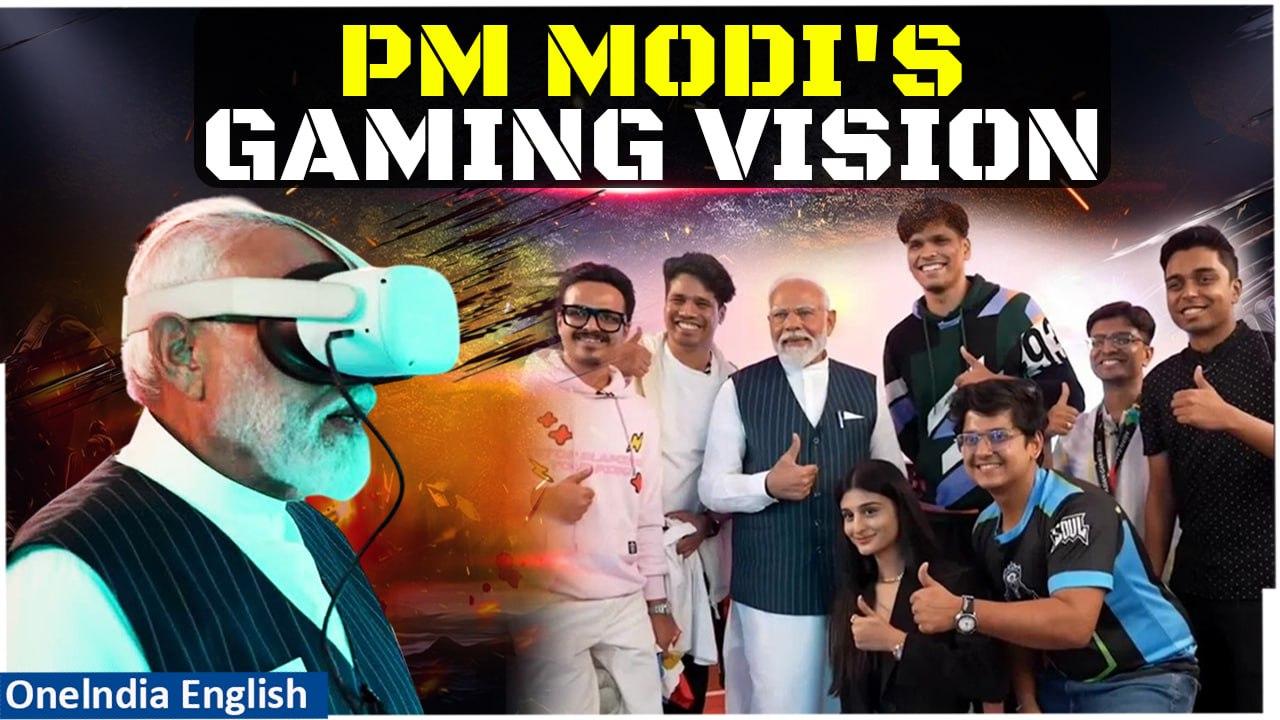 PM Modi Meets India's Top Gamers | Tackling Climate Change & Social Impact | Oneindia News