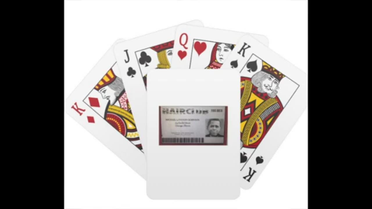 Michael LaVaughn Robinson Hair Club For Men Member Playing Cards