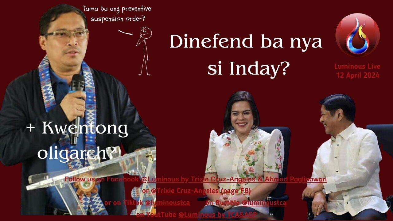 Dinifend ba nya si Inday?