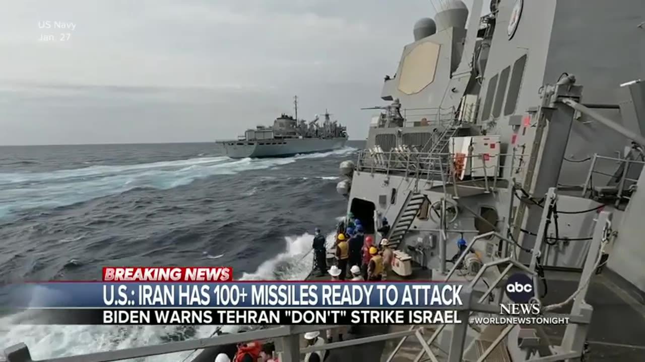 Iran readies missiles for possible attack on Israel- US Officials