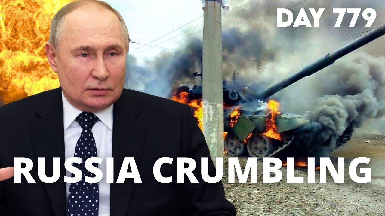 UKRAINE WAR: Russia Crumbling, Sends Nuclear Warning! - LIVE COVERAGE (Day 779)