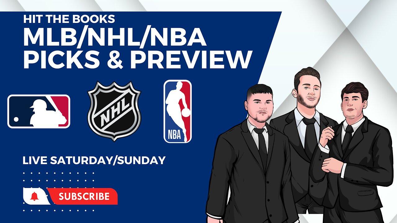 MLB/NHL/NBA Weekly Recap + Picks & Preview - LIVE