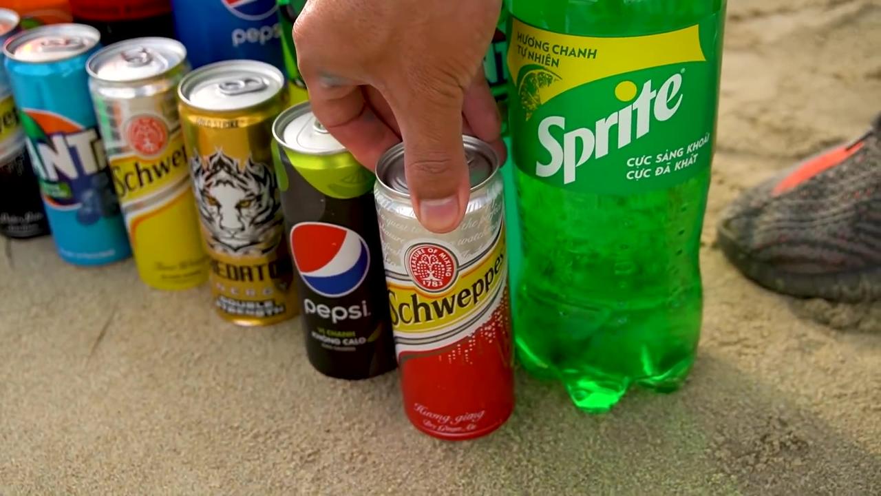 How to make Rainbow Unicorn Horse with Orbeez, Fanta, Sprite, Coca Cola vs Mentos & Popular Sodas