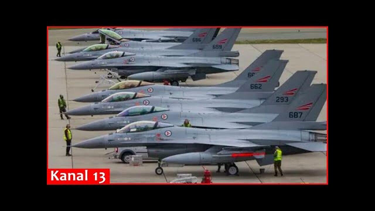 US approves transfer of 22 Norwegian F-16s to Ukraine