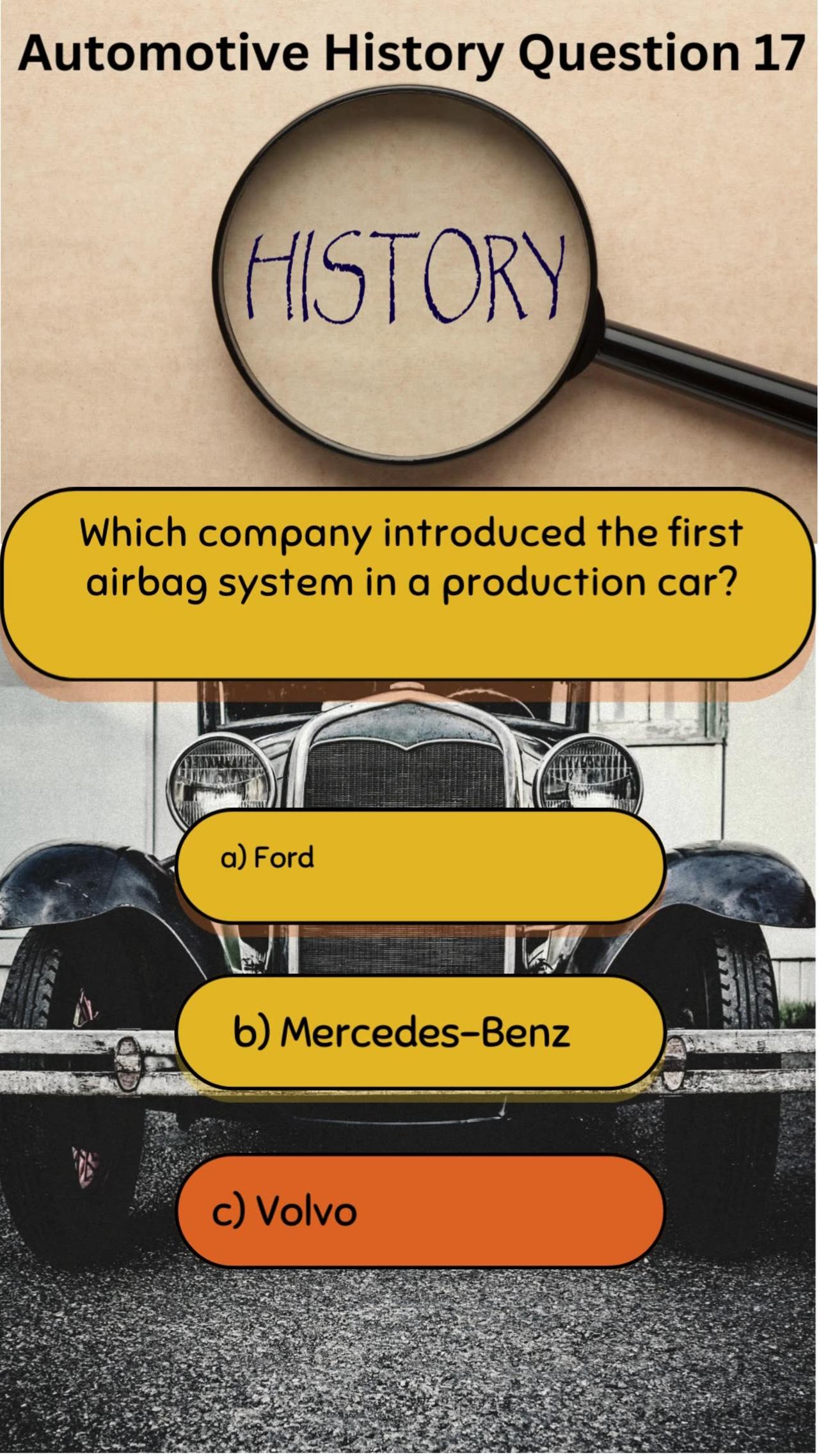 Automotive History Question 17