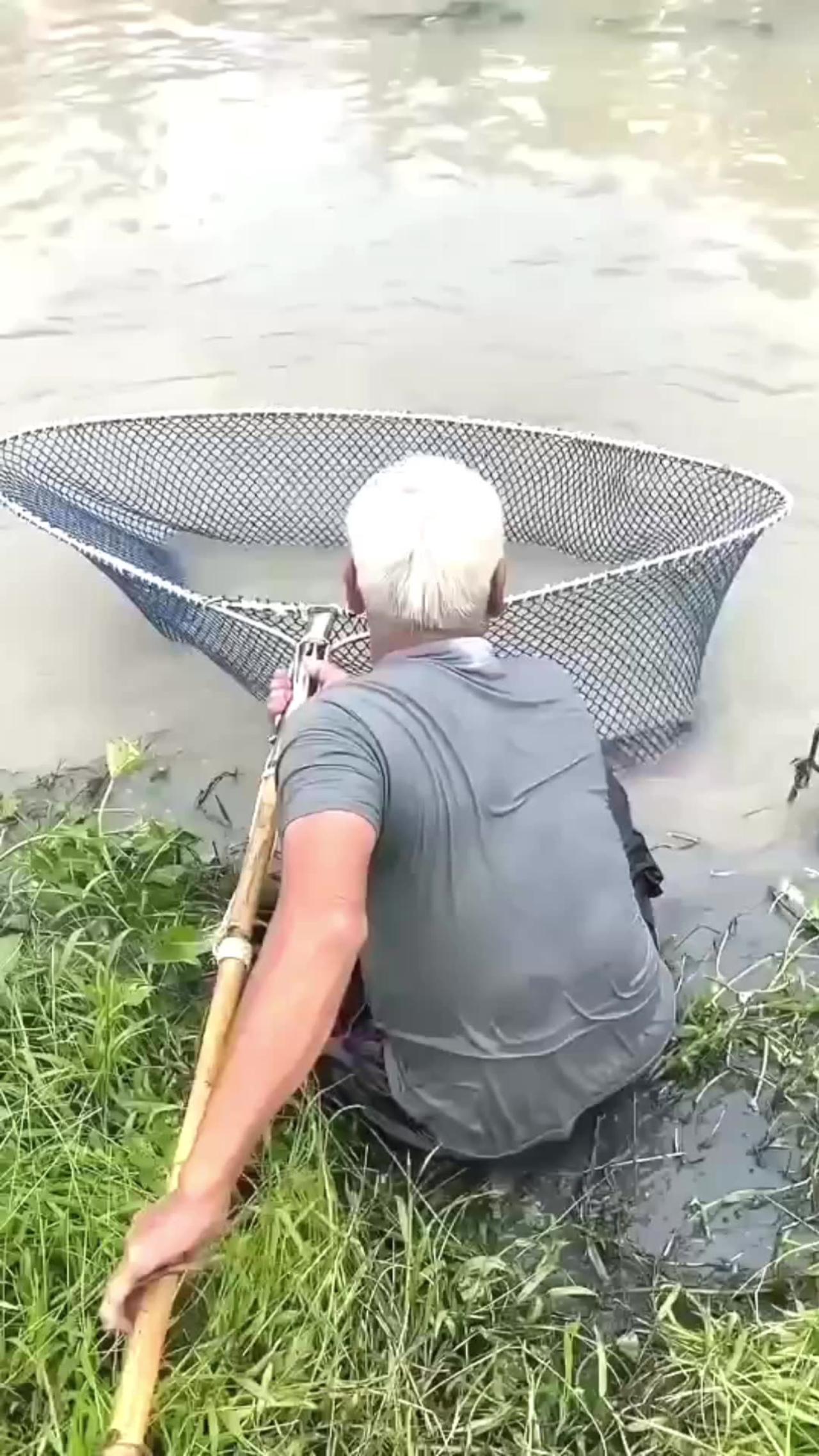 Amazing Fisherman Skills Hunting Massive Fish