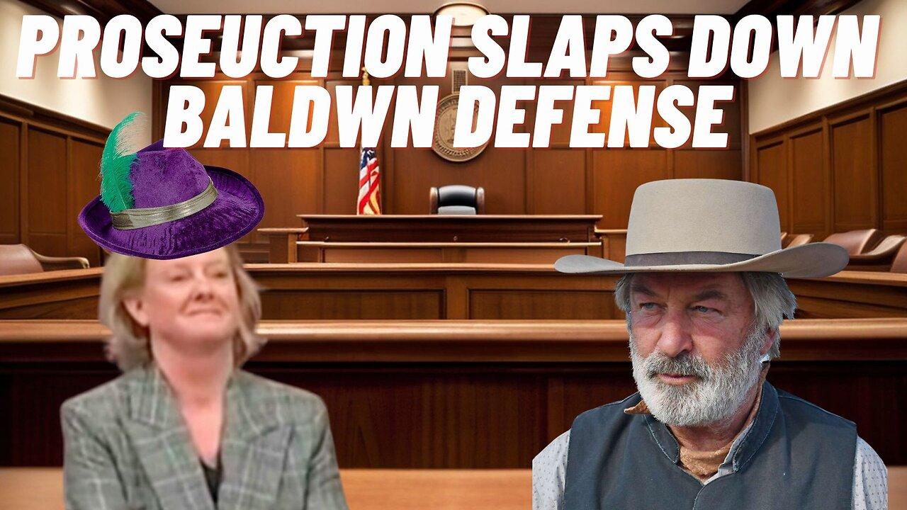 LIVE! Prosecution SLAPS DOWN Baldwin Defense!