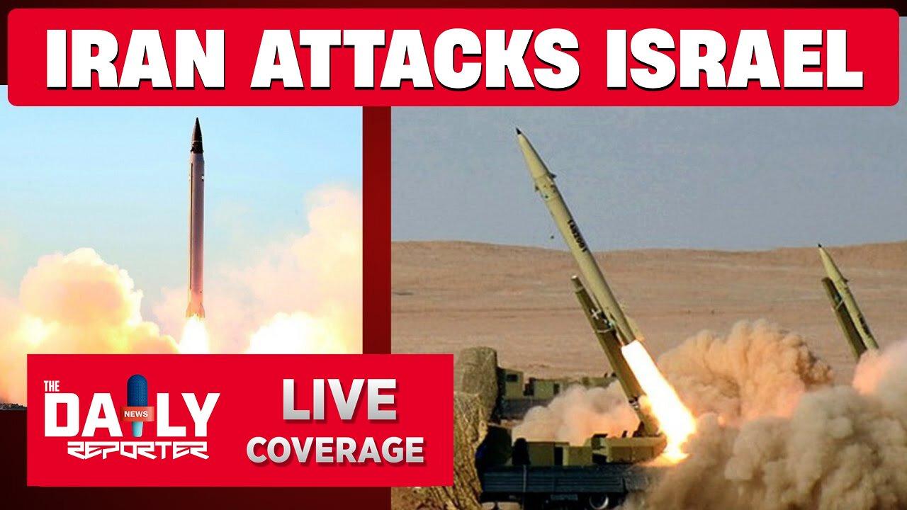 BREAKING: IRAN LAUNCHED DOZENS OF DRONES INTO ISRAEL - LIVE COVERAGE