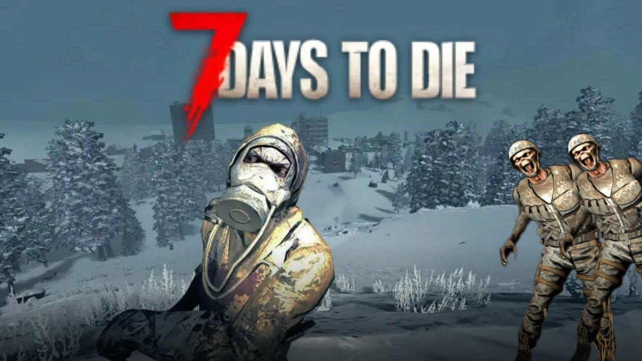 HORROR GAME NIGHT | IT ALL WENT DOWNHILL | 7 Days To Die | Part 1