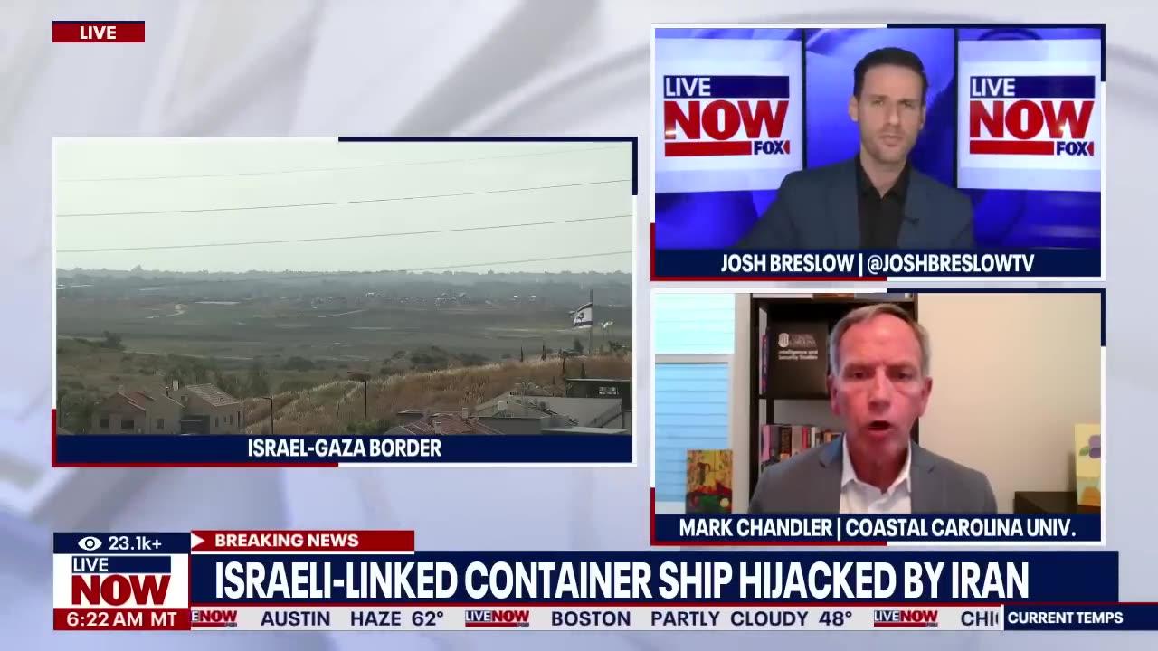 Israel-hamas war: Iran seizes ship, attack on Israel set