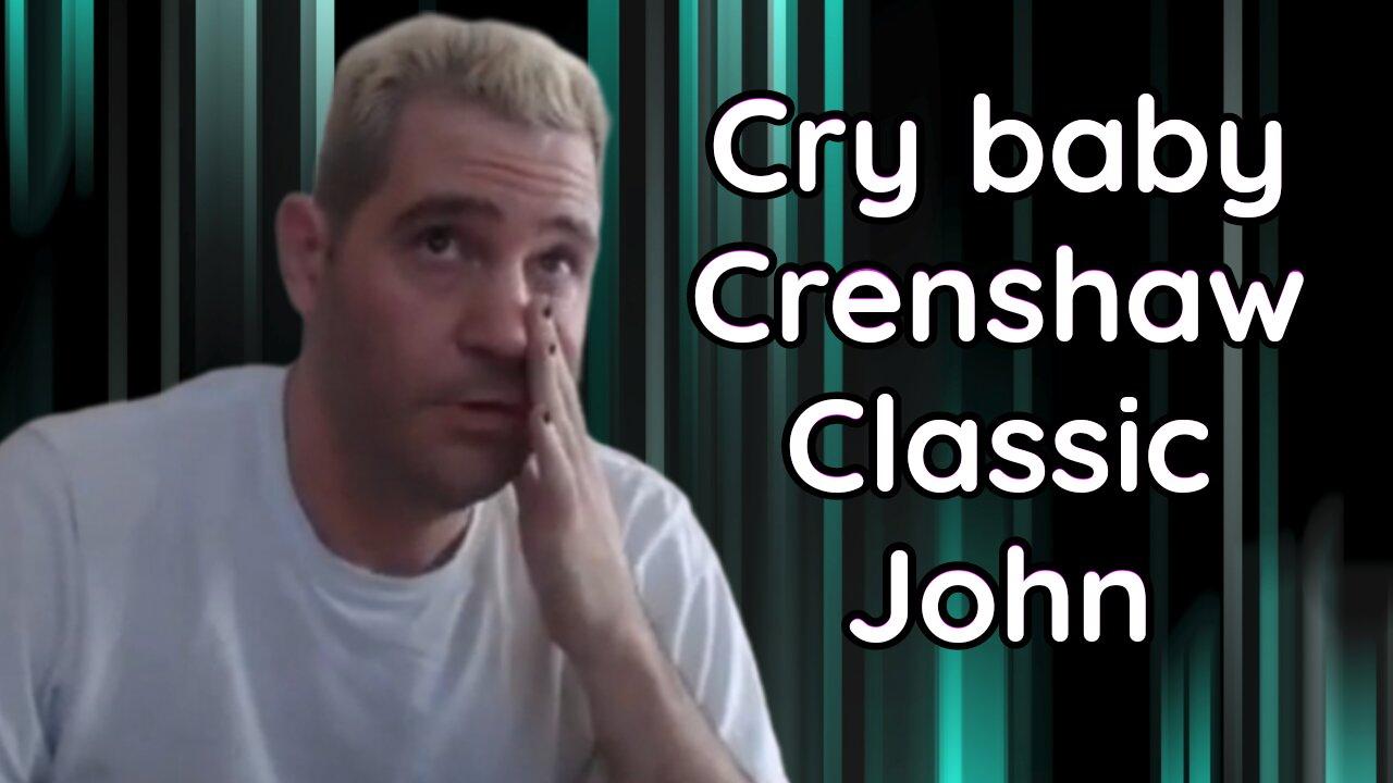 Old school freshness: Cry baby Crenshaw JOHN - One News Page VIDEO