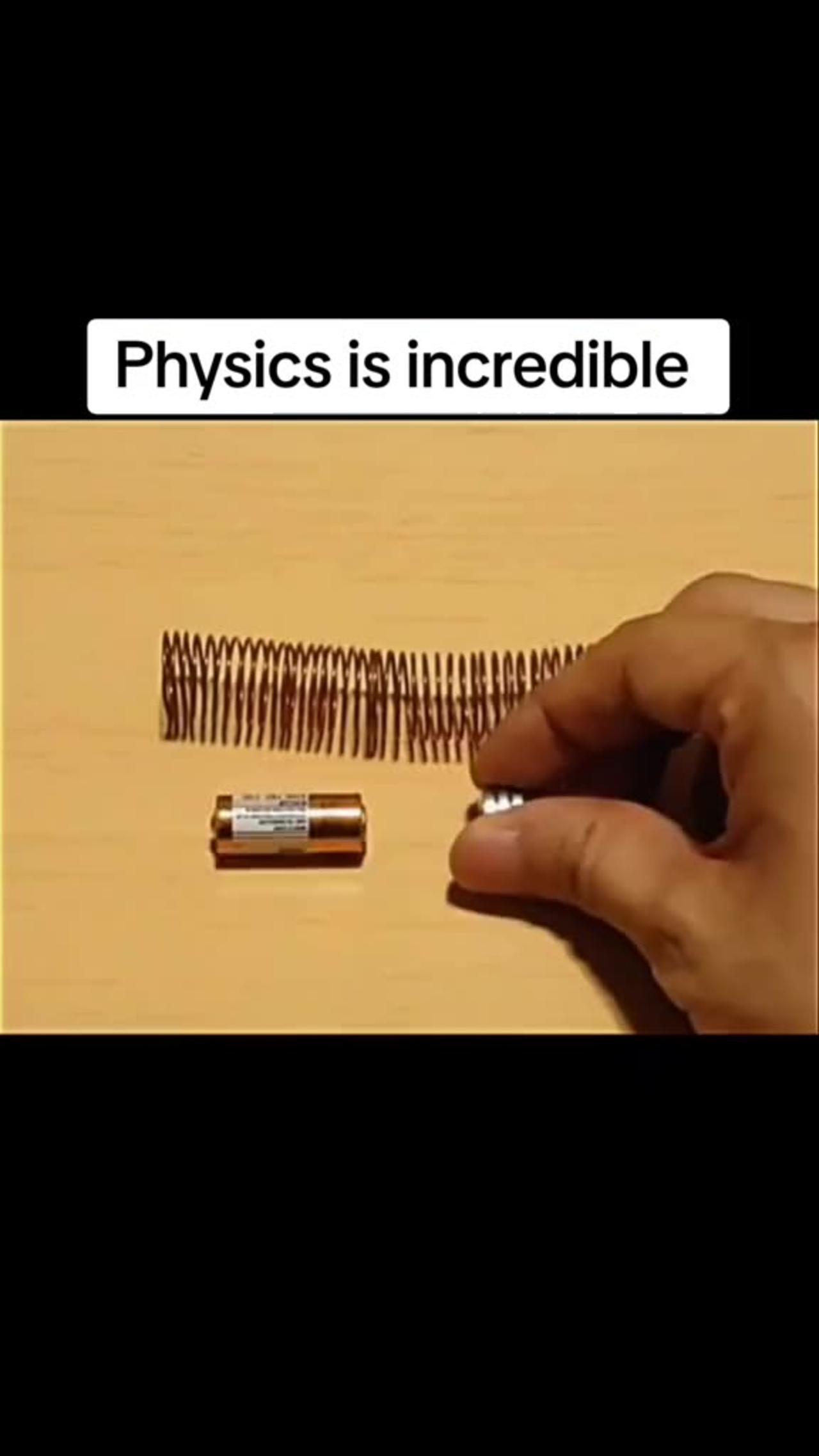 How incredible physics is 😱🤯🧫🧬 watch this science experiment 🤩