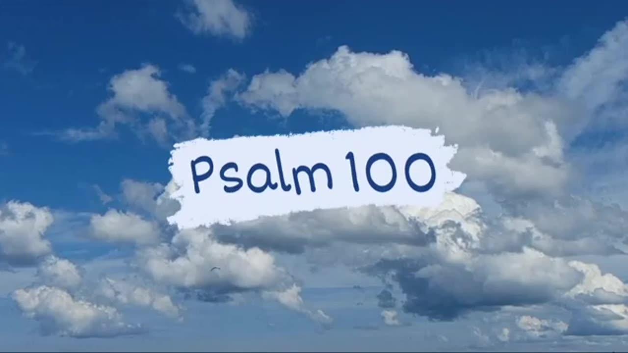 Psalm 100 #bible #christian #god - One News Page Video