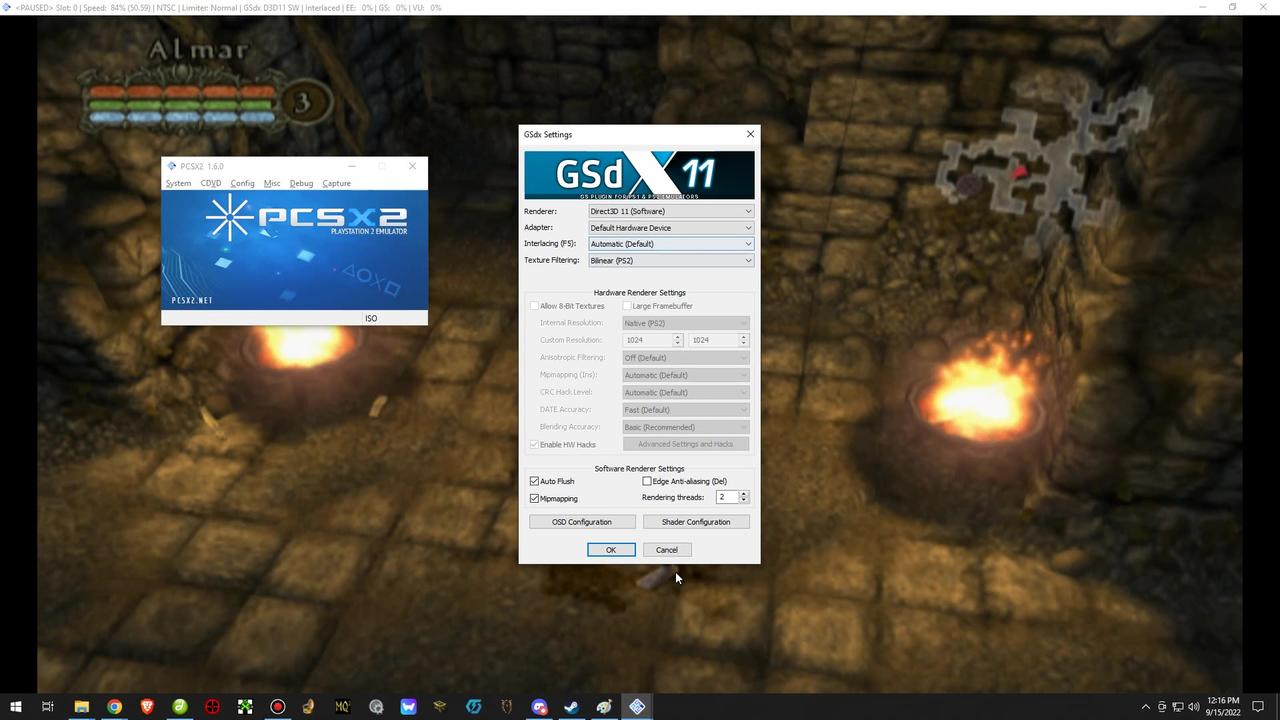 Champions of Norrath PCSX2 Emulator Lag Fix