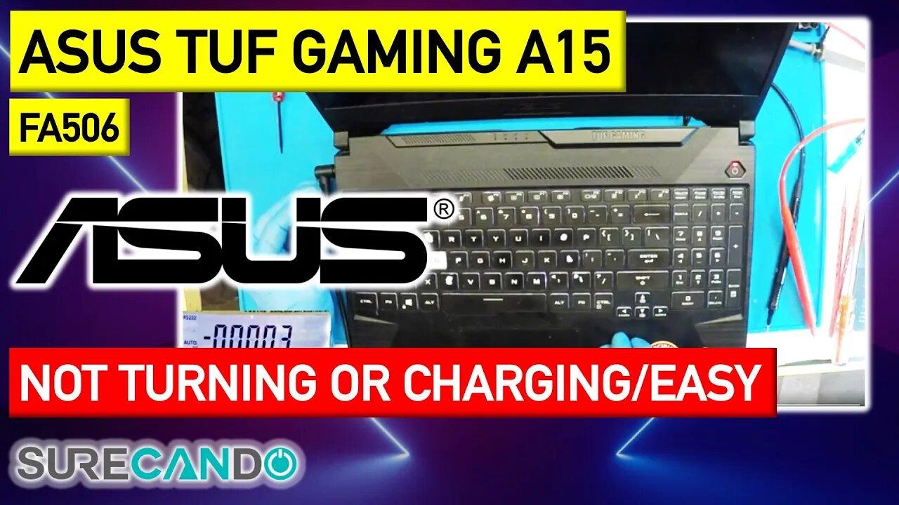 Reviving the Beast_ ASUS TUF A15 FA506 Gaming Laptop Repair