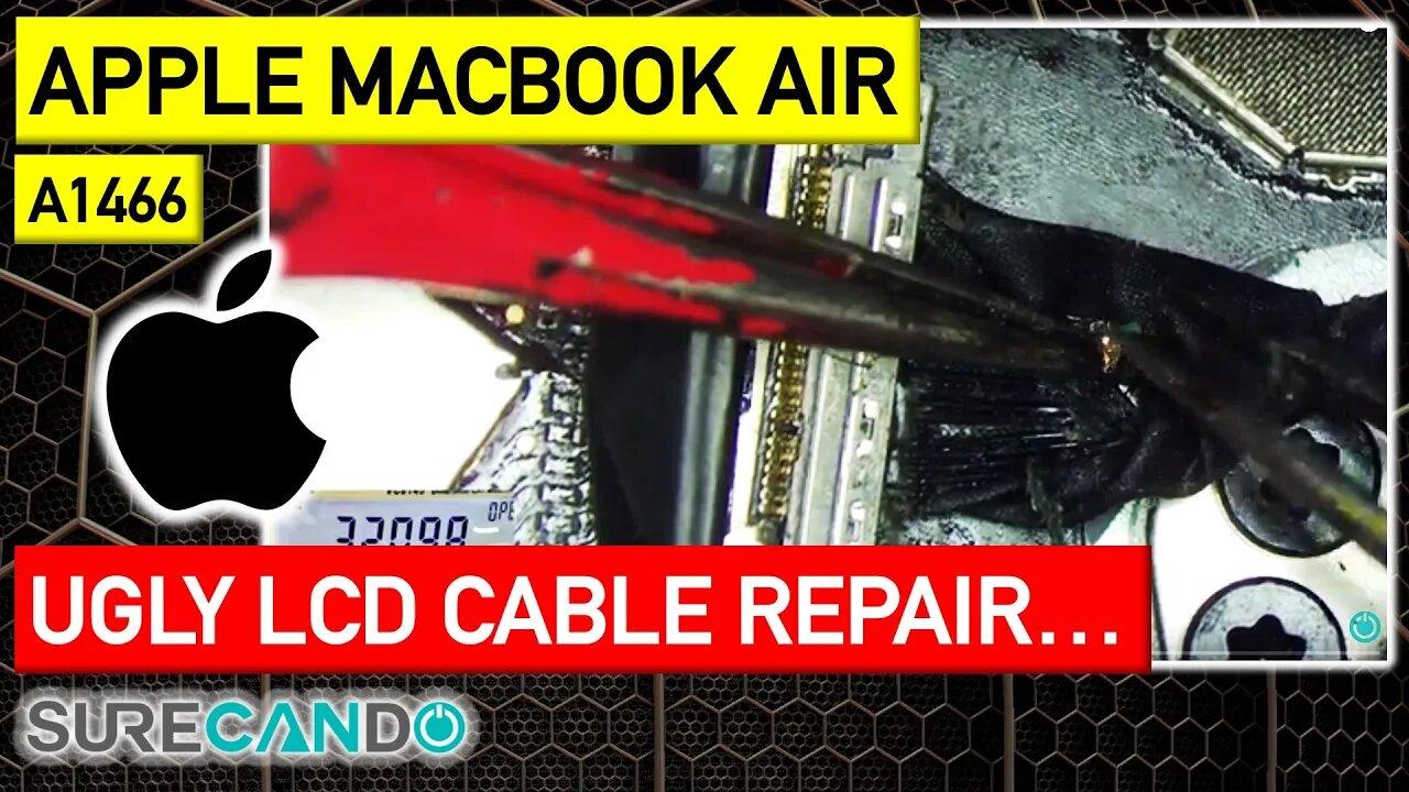 Reviving Elegance_ MacBook Air A1466 LVDS LCD Cable Repair Guide