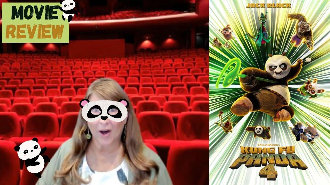 Kung Fu Panda 4 movie review by Movie Review Mom!