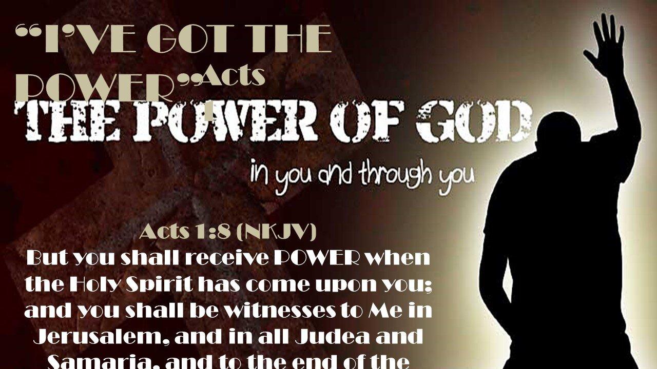 "I've Got The Power" Pastor Greg Blanc