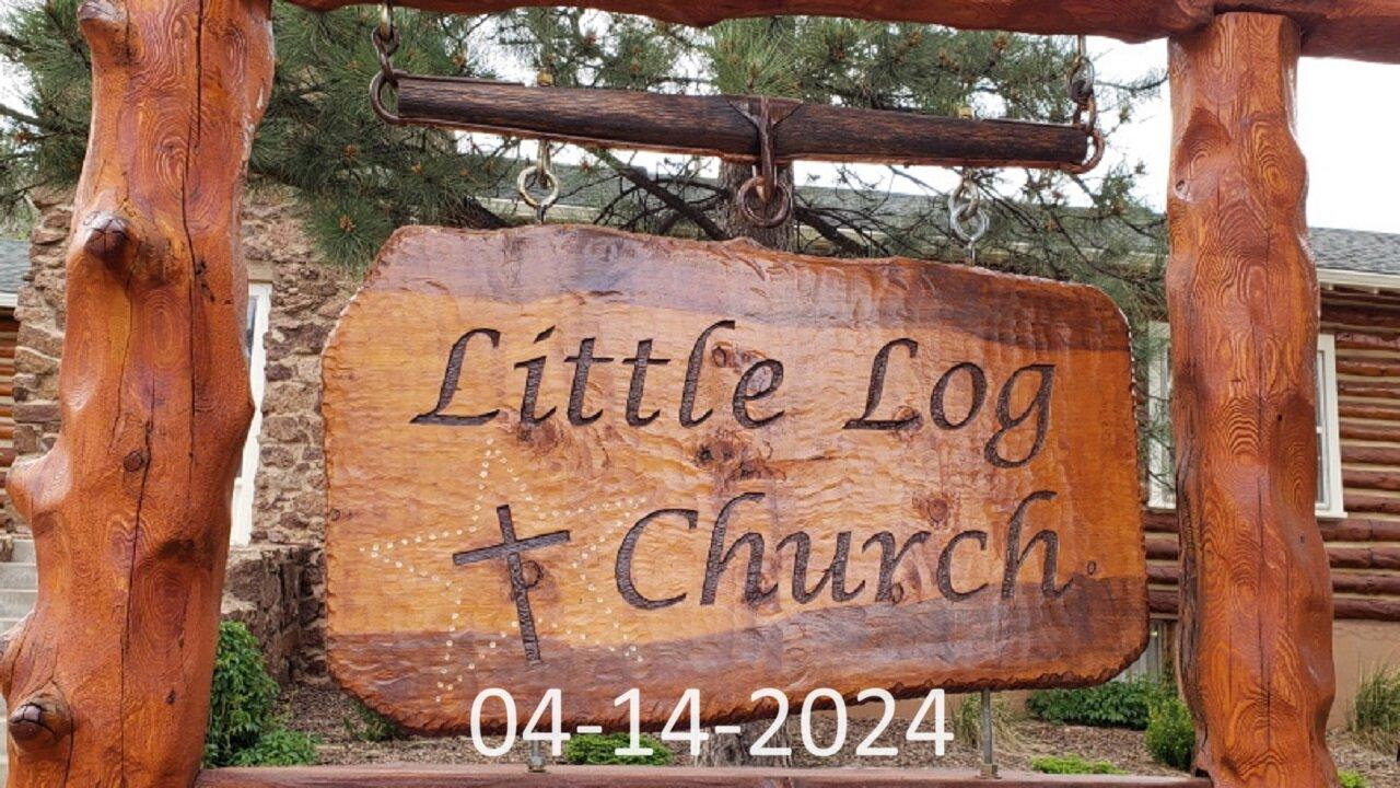 "Our Only Help: 'Jesus, Say the Word'" | Little Log Church, Palmer Lake, CO | 04/14/2024