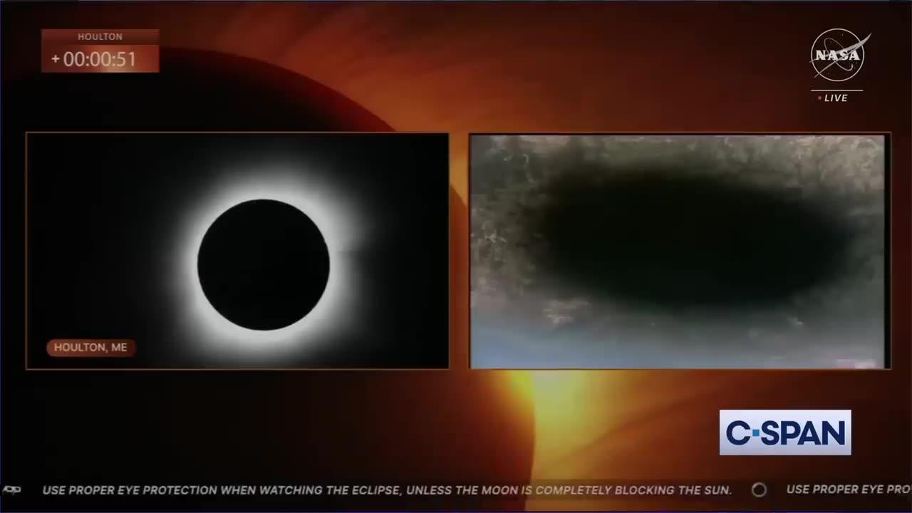 Solar Eclipse Seen from International Space station