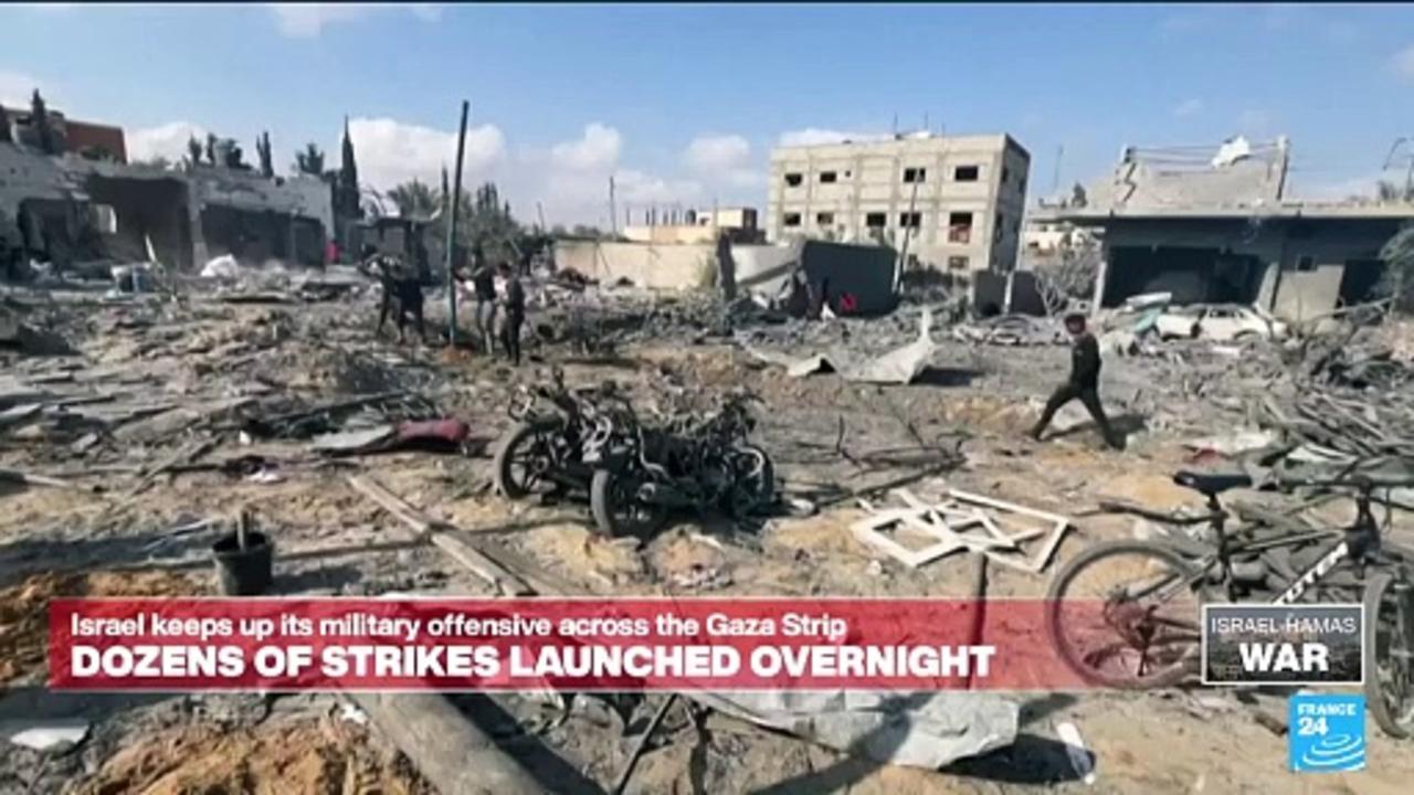 Gazans return to destroyed homes, neighbourhoods in Khan Younis