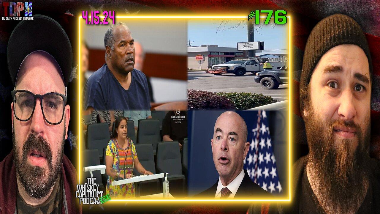 OJ Has Expired/Good Samaritan Murdered/“Death To Officials” Threat In City Council Meeting | 4.15.24