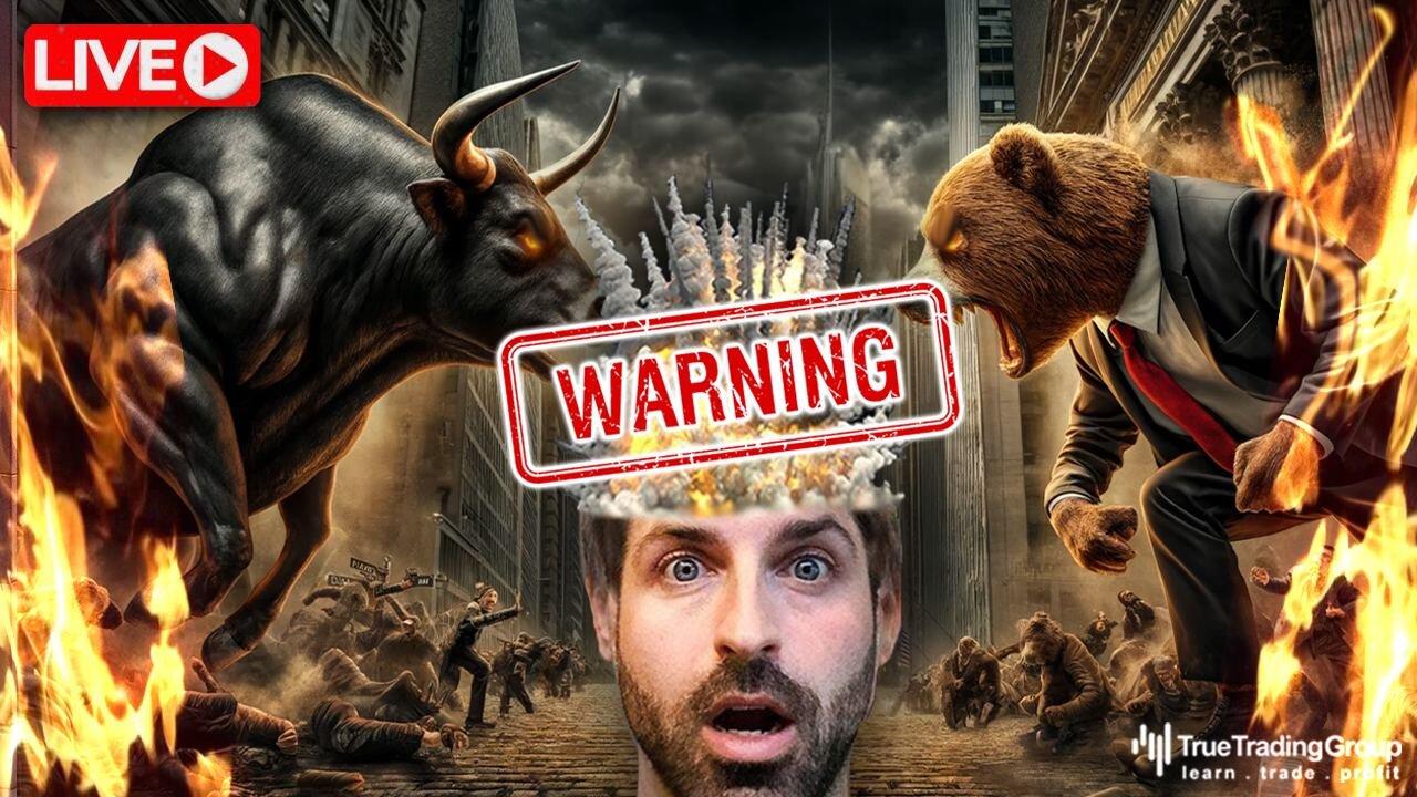 WARNING: Stock Market Crash Ahead Or Time To Buy The Dip? Earnings Incoming, War Brewing? Watch LIVE