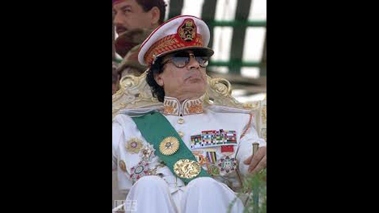 Muammar Gaddafi K*lled Immediately After Delivering This Speech