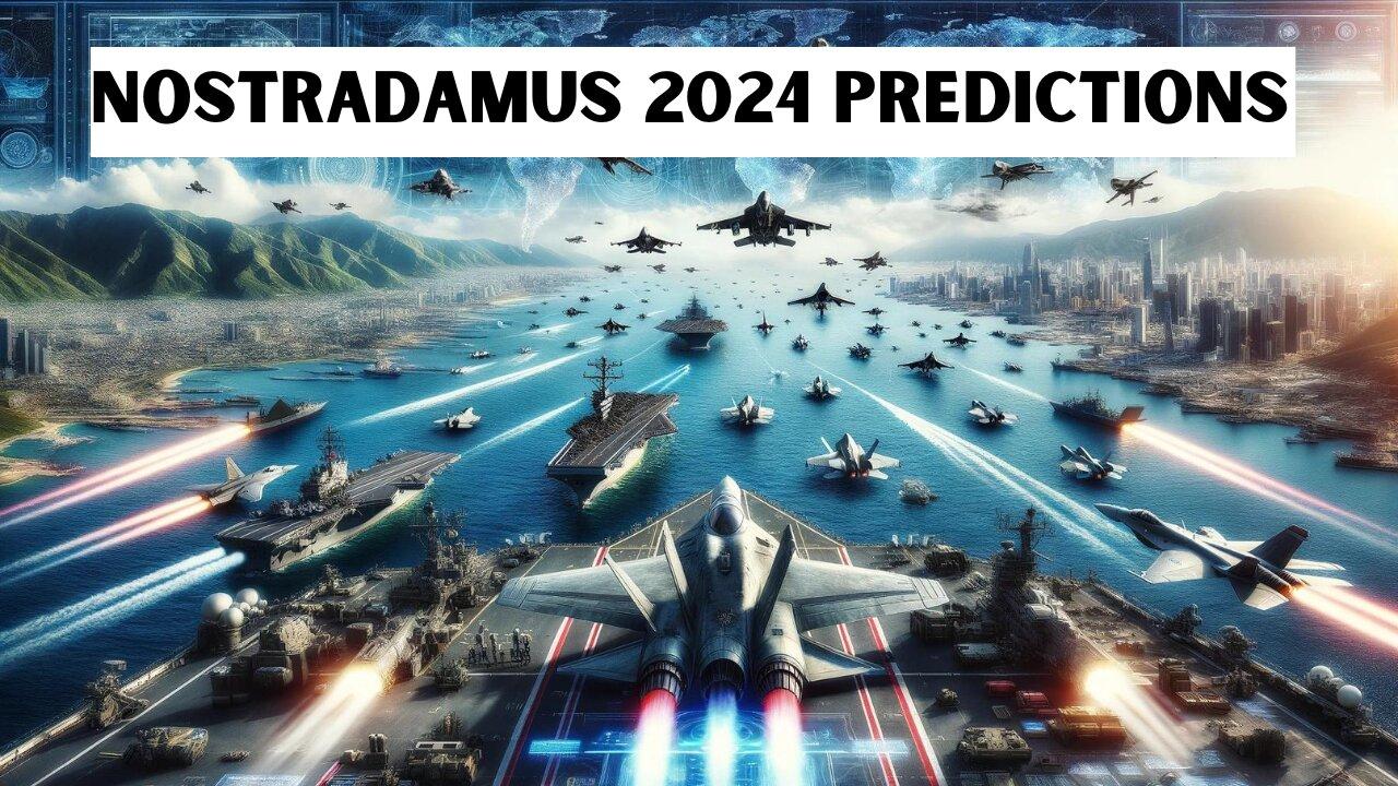Nostradamus 2024 Predictions - War With China and Climate Disaster